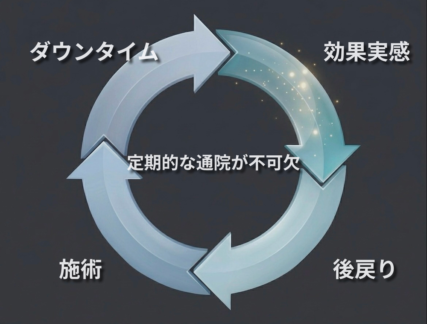 施術サイクルの図